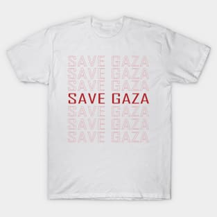 save gaza palestine T-Shirt